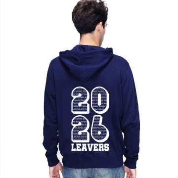  Leavers Graduation Hoodie 2026 Top Bottom Design Stars & Stripes Hood